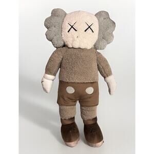 KAWS HOLIDAY HONG KONG Limited 20" Plush (Brown)